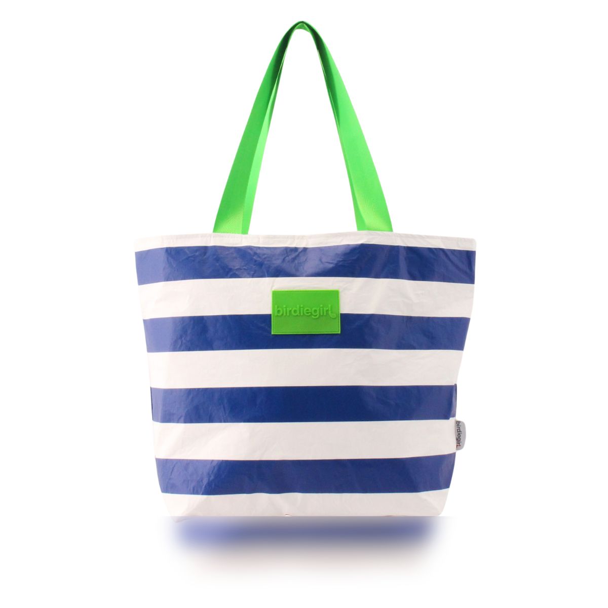 Navy Stripe Women's Golf Tote Bag