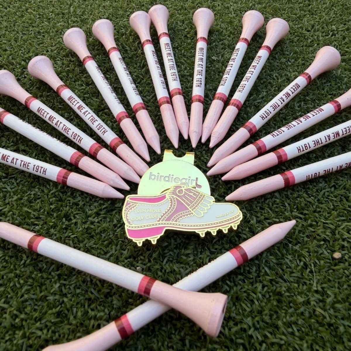 Meet Me at the 19th Ball Marker + Hat Clip + Tee Set