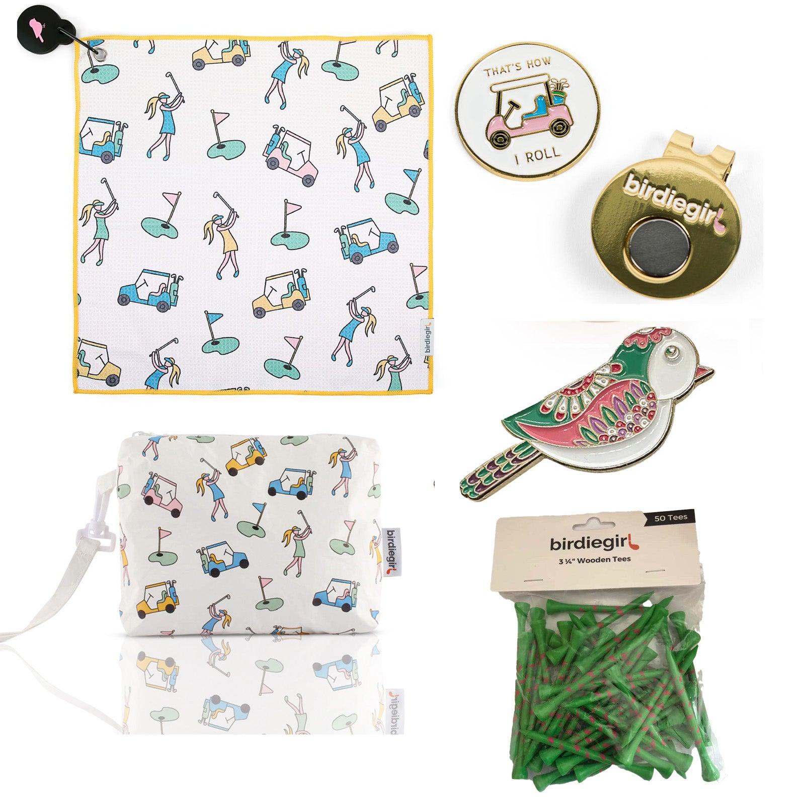 Gifts in The Golf Girl Gift Bundle by Birdie Girl Golf