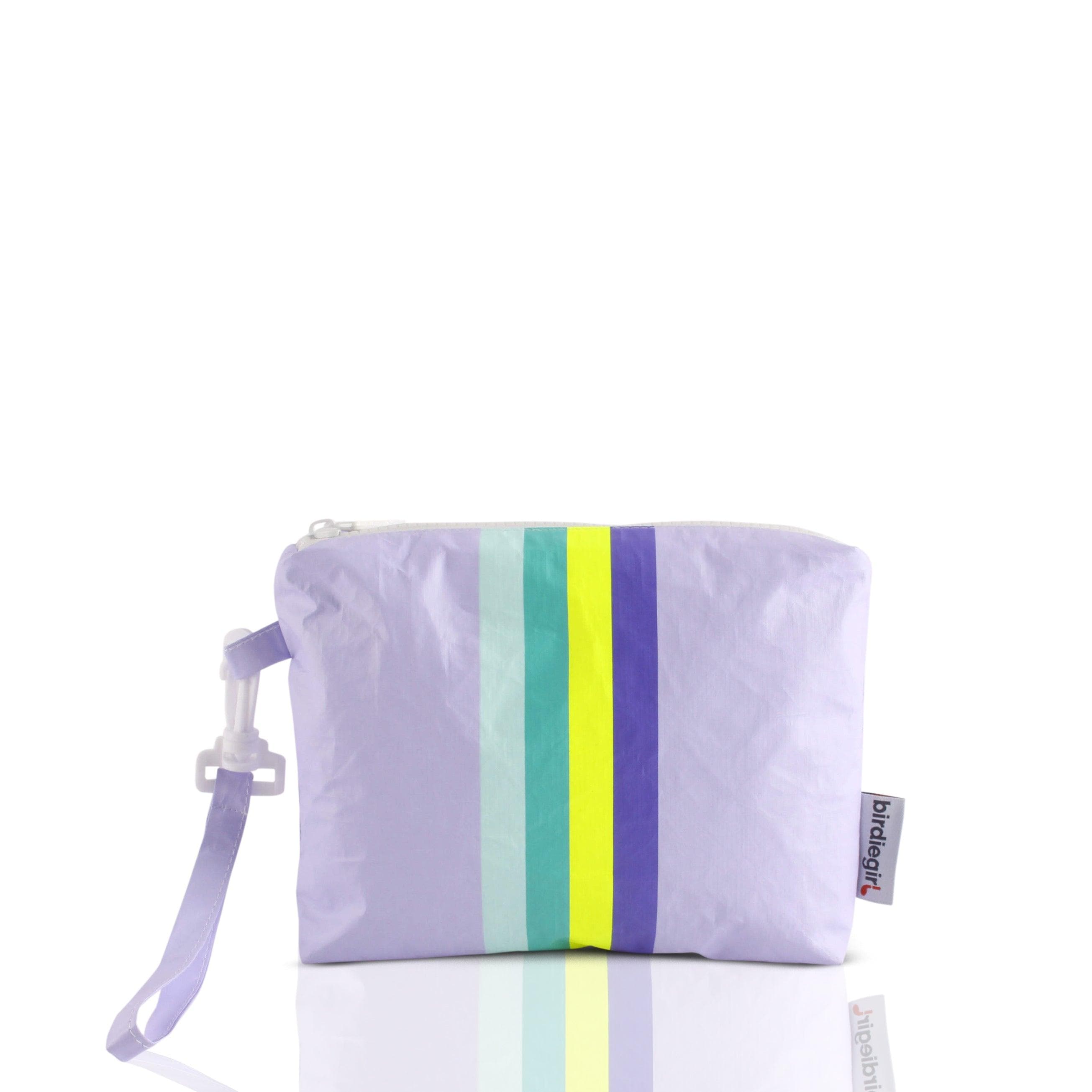 Golf Bags in Lilac and Neon Dreams Women's Golf Accessory Bag by Birdie Girl Golf