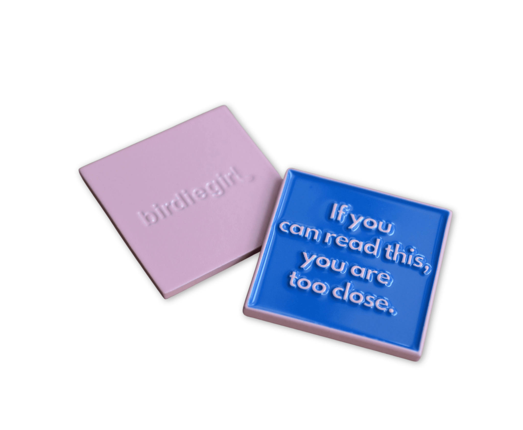 Golf Ball Markers in You Are Too Close Ball Marker with Hat Clip by Birdie Girl Golf