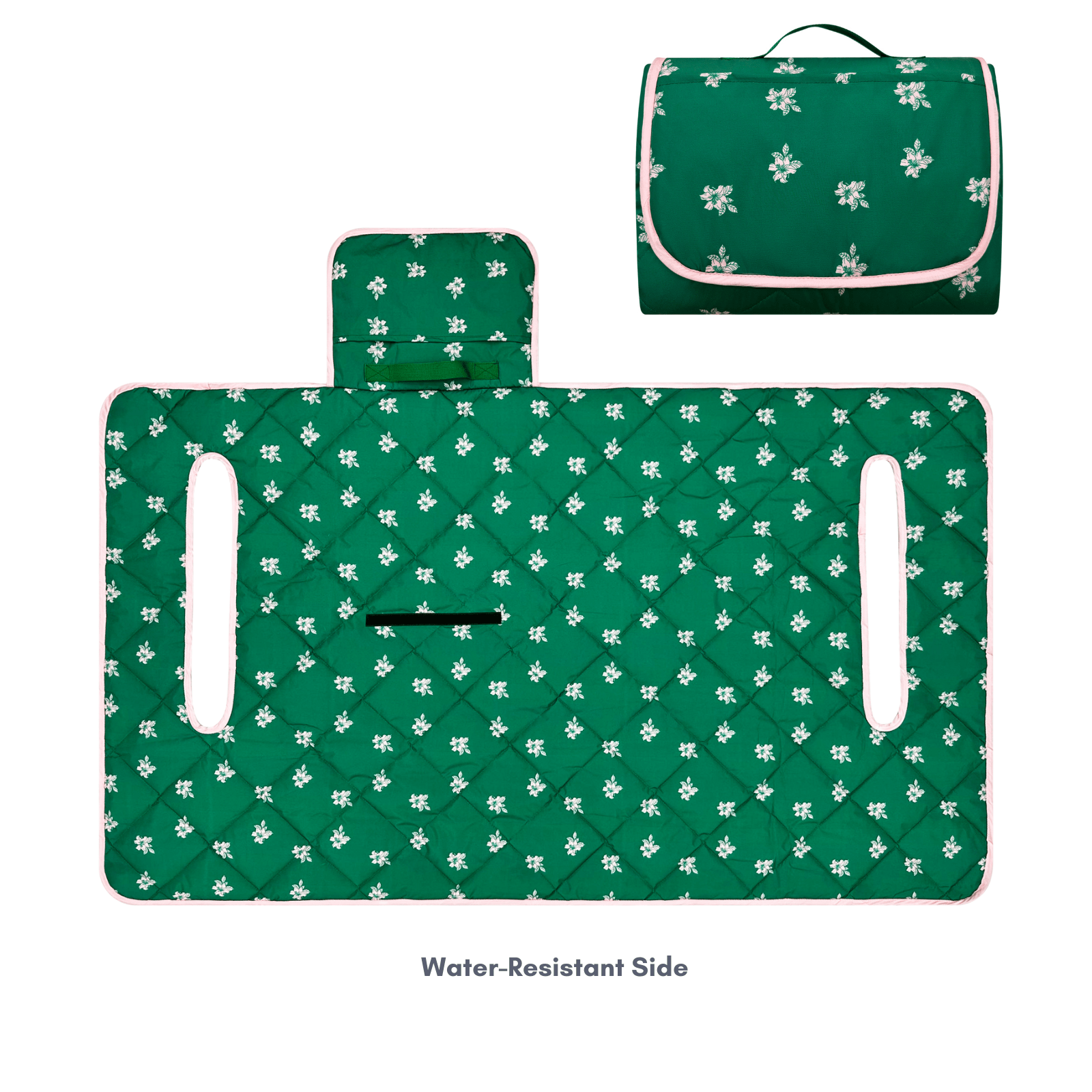 Golf Cart Seat Covers in Pink and Green Azalea Golf Cart Seat Cover by Birdie Girl Golf