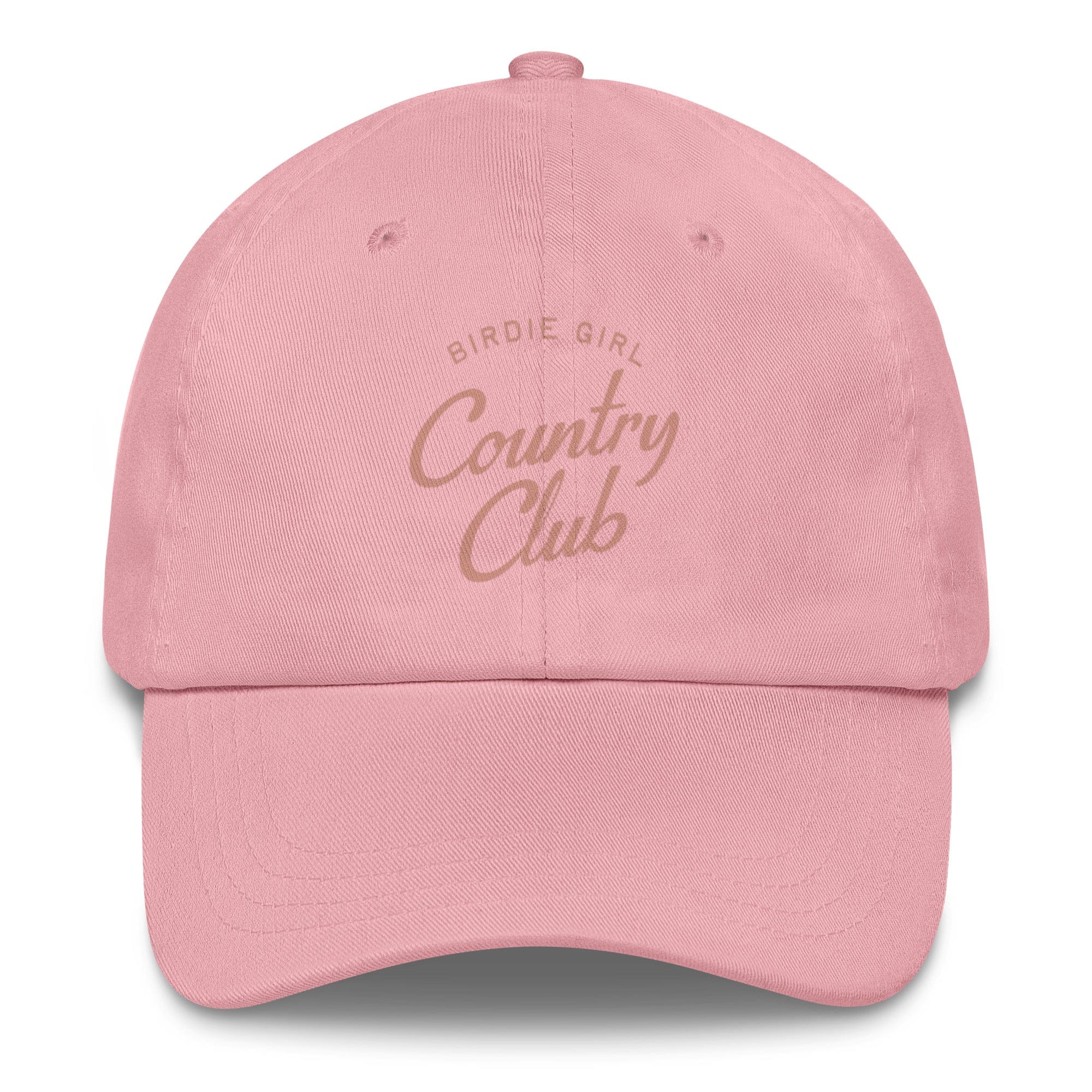 Hats in Pink Birdie Girl Country Club Golf Cap by Birdie Girl Golf