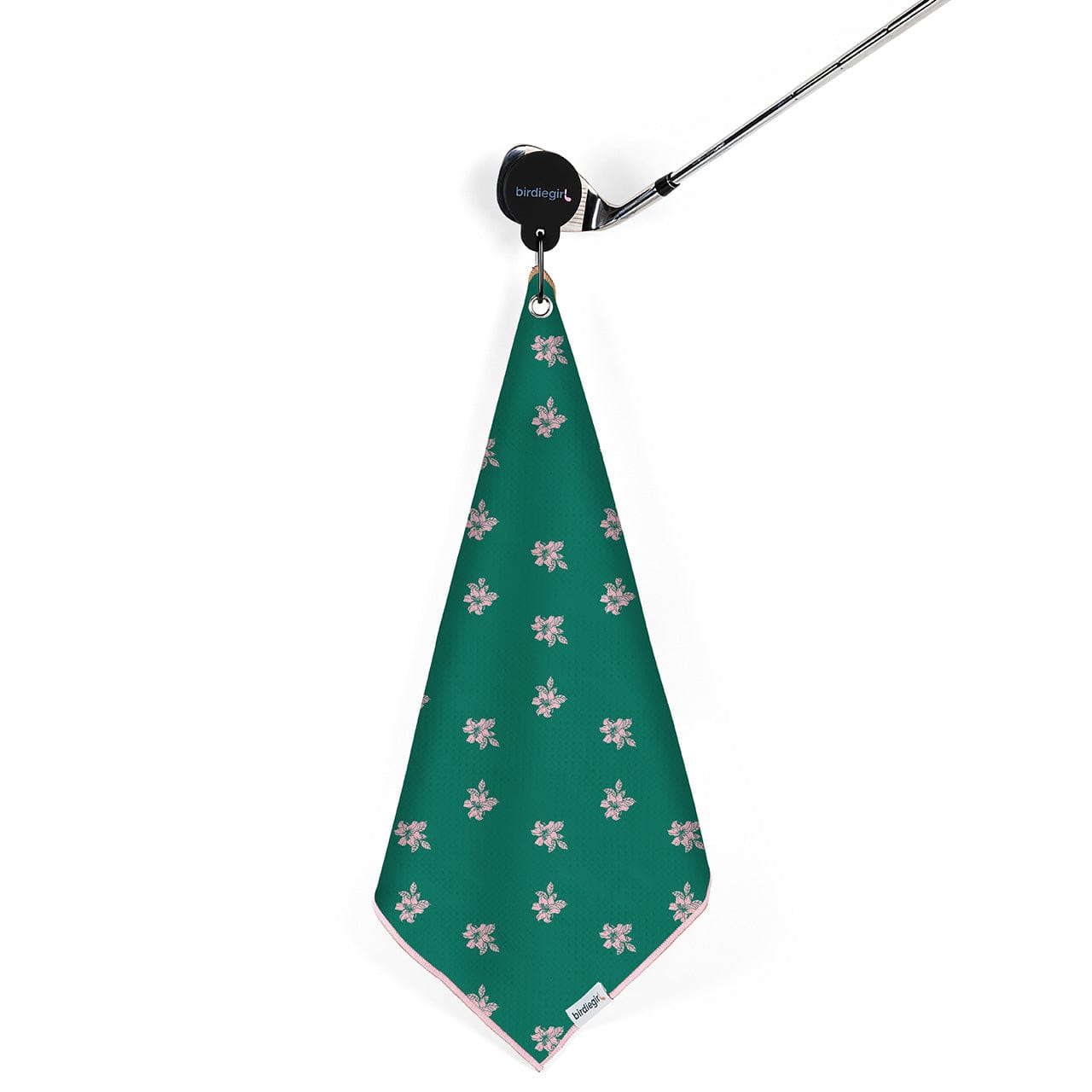 Magnetic Towels in Augusta Azalea Women's Magnetic Golf Towel by Birdie Girl Golf