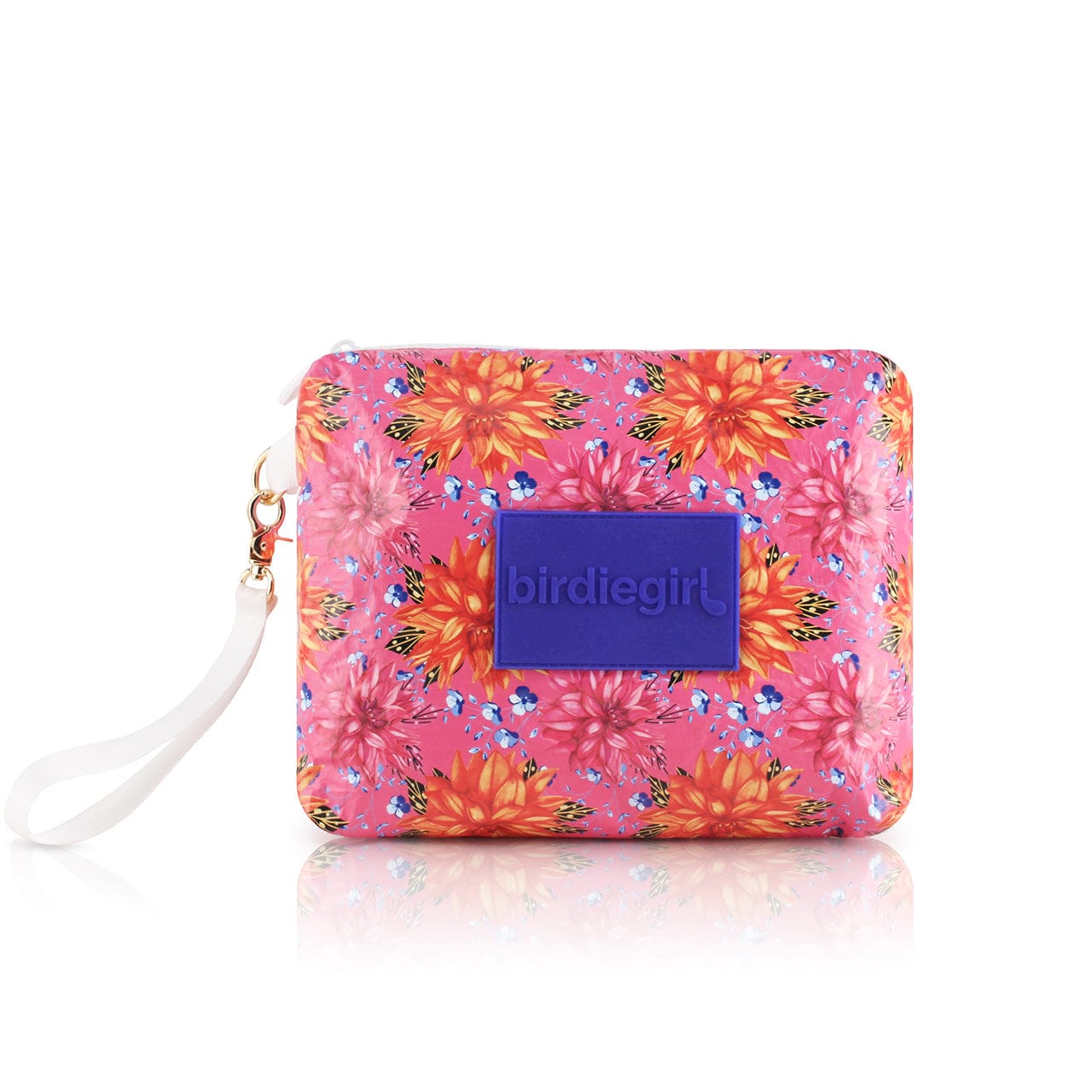 Magnetic Towels in Set of 2: Big Floral Magnetic Golf Towel and Golf Accessory Bag by Birdie Girl Golf