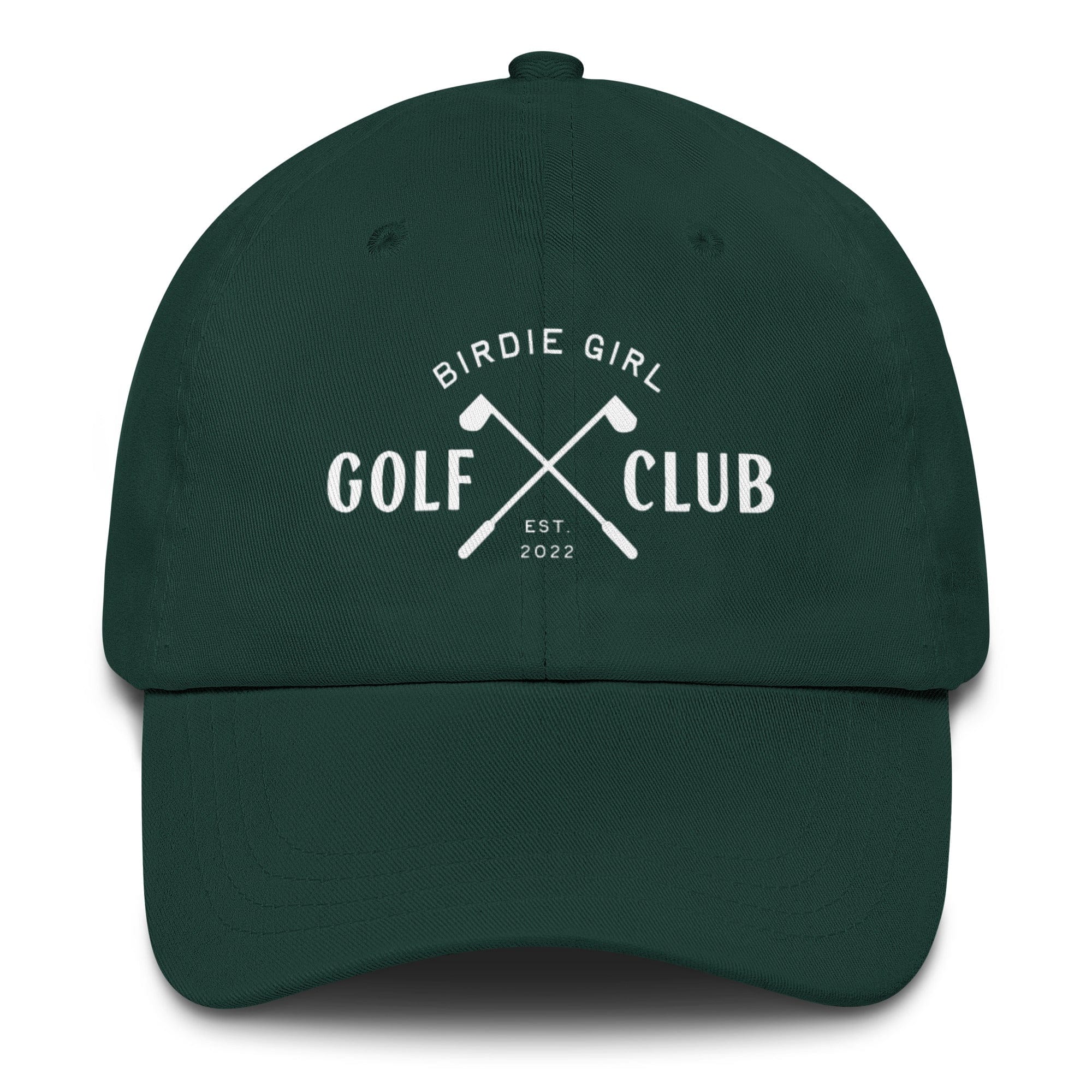 in Spruce Birdie Girl Golf Club Dad Hat – Women’s Golf Hat by Birdie Girl Golf
