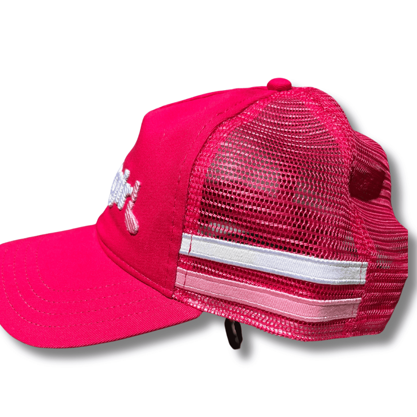 Birdie Girl Snapback Hat with Trucker Mesh - Birdie Girl Golf