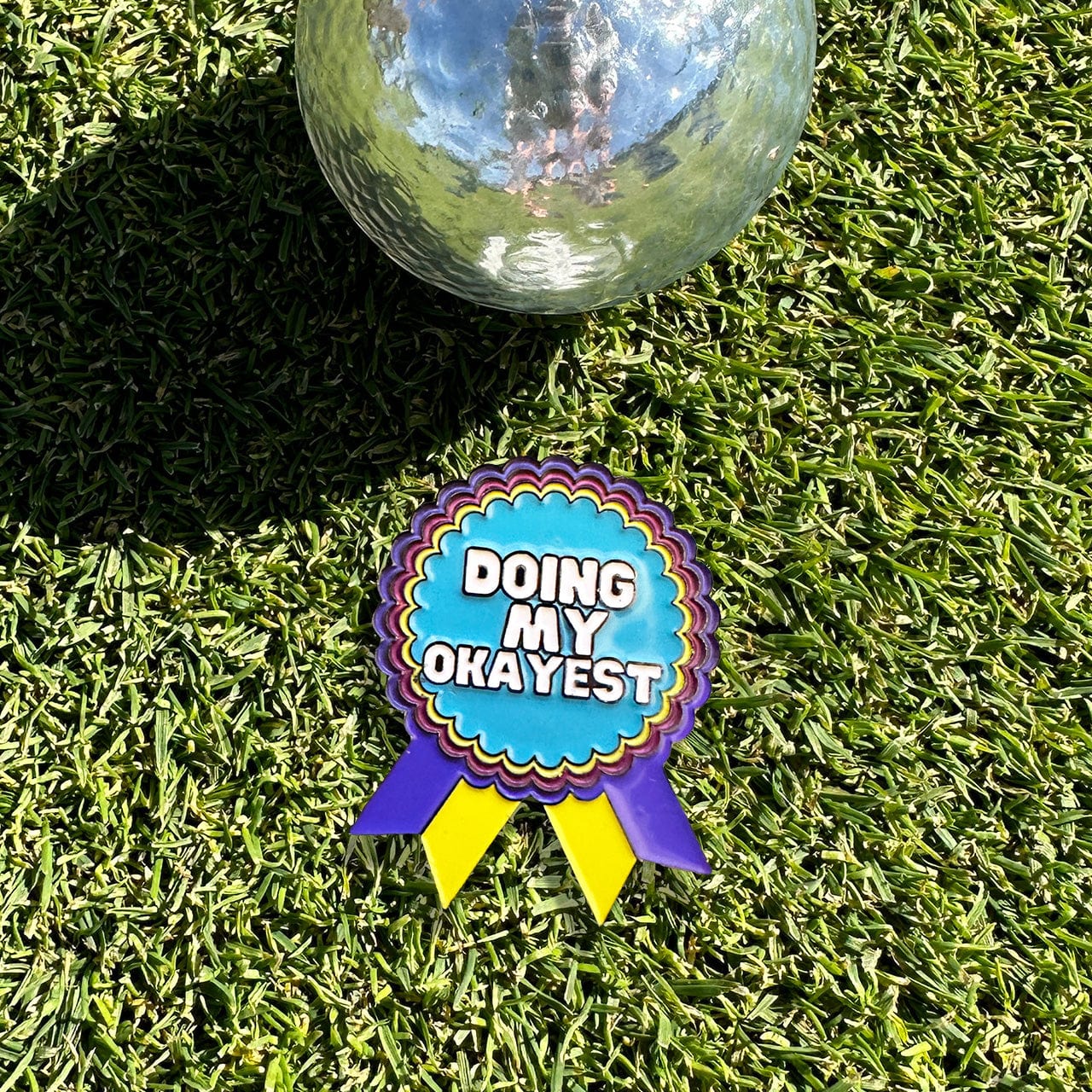 Doing My Okayest Golf Ball Marker with Magnetic Hat Clip