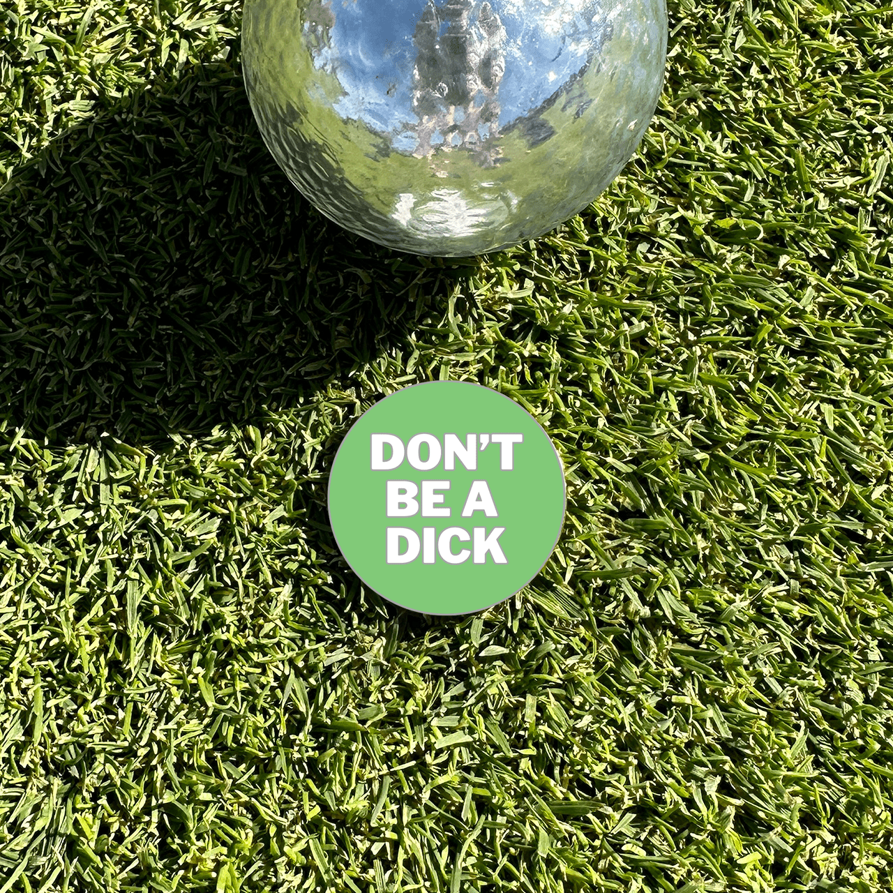 Don't Be D Golf Ball Marker with Hat Clip