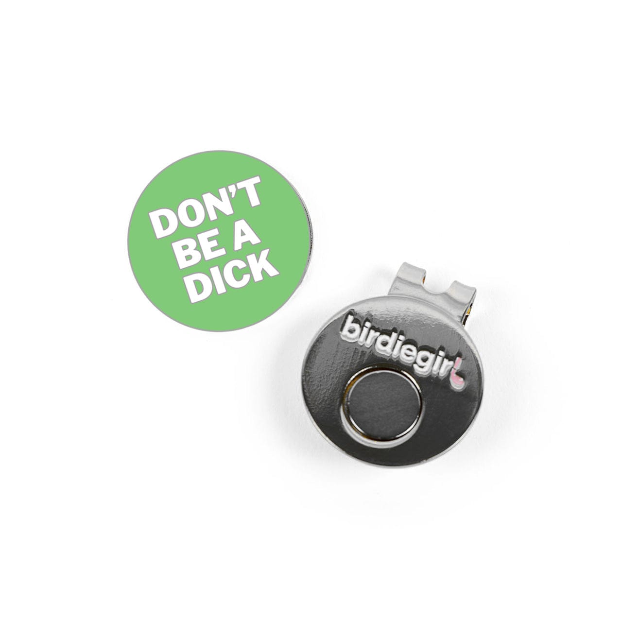 Don't Be D Golf Ball Marker with Hat Clip