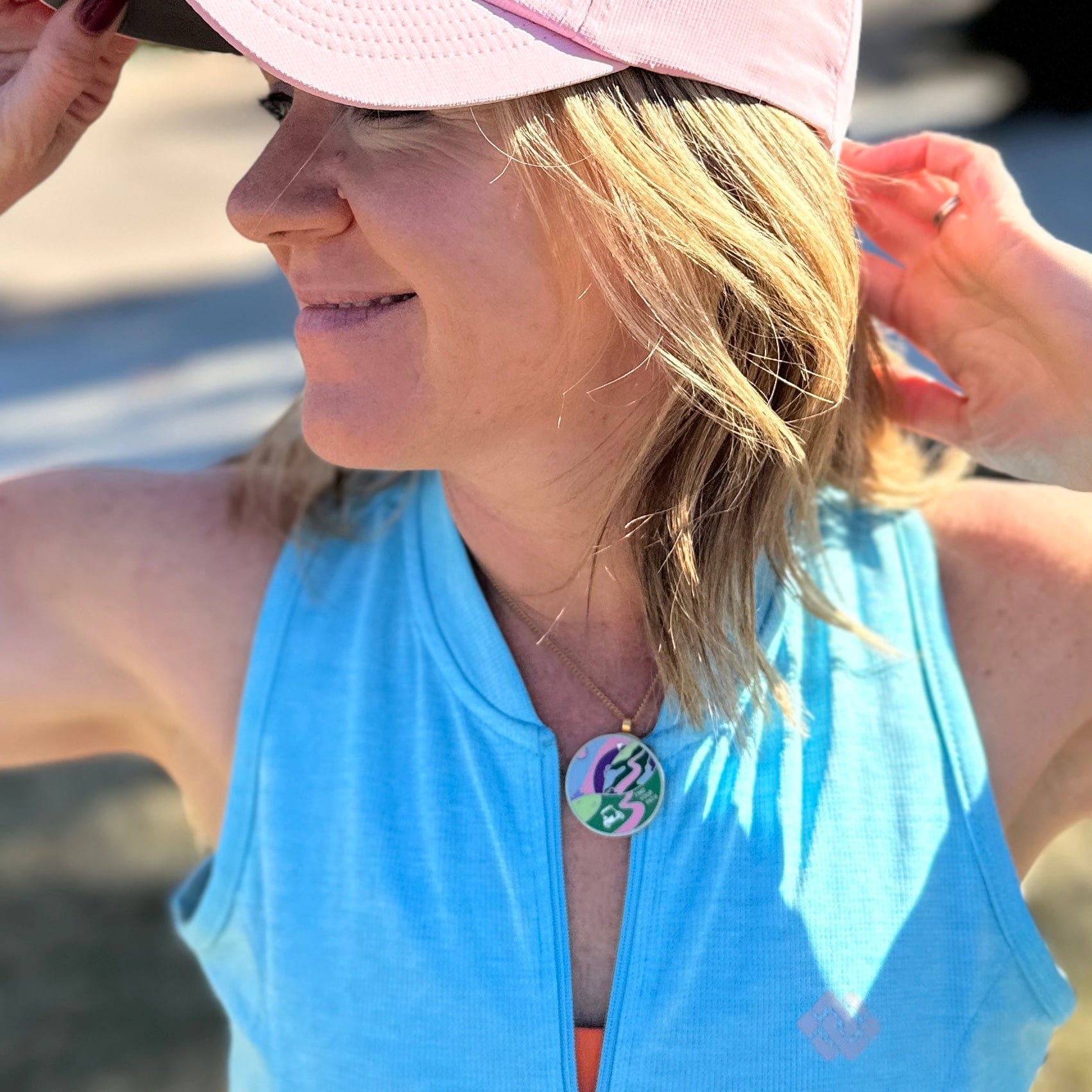 Find Your Path Women's Golf Ball Marker with Hat Clip