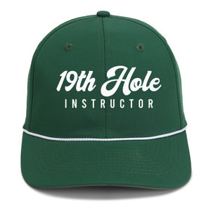 19th Hole Instructor Rope Snapback Hat
