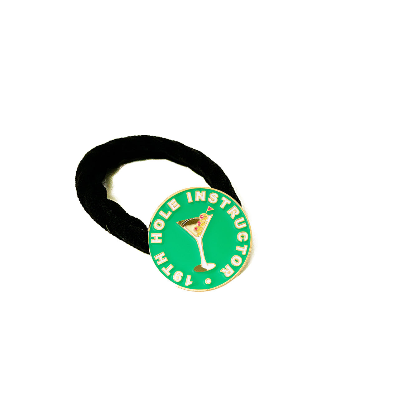 Magnetic Hair Tie with Golf Ball Marker