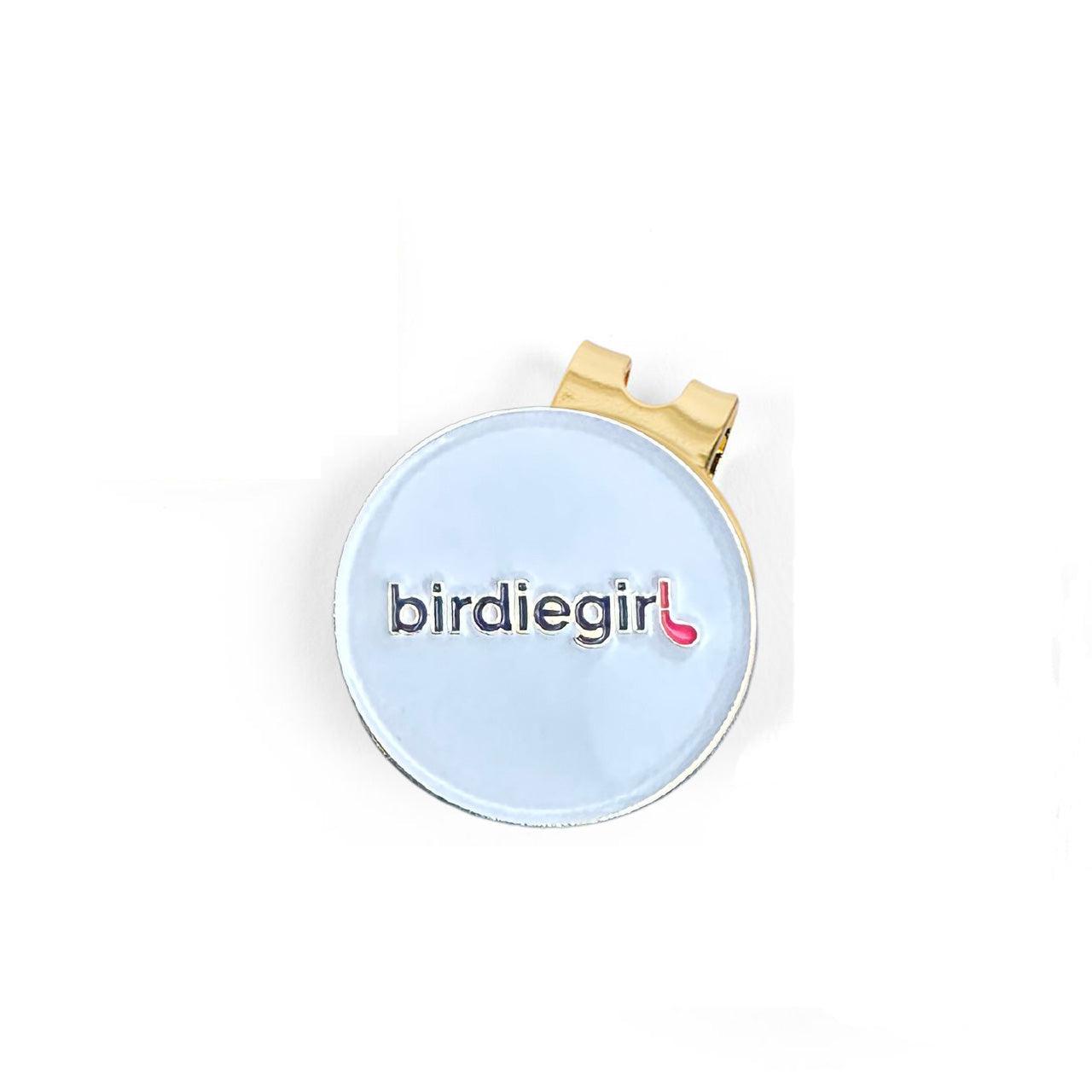 Birdie Girl Ball Marker with Magnet Hat Clip - Birdie Girl Golf