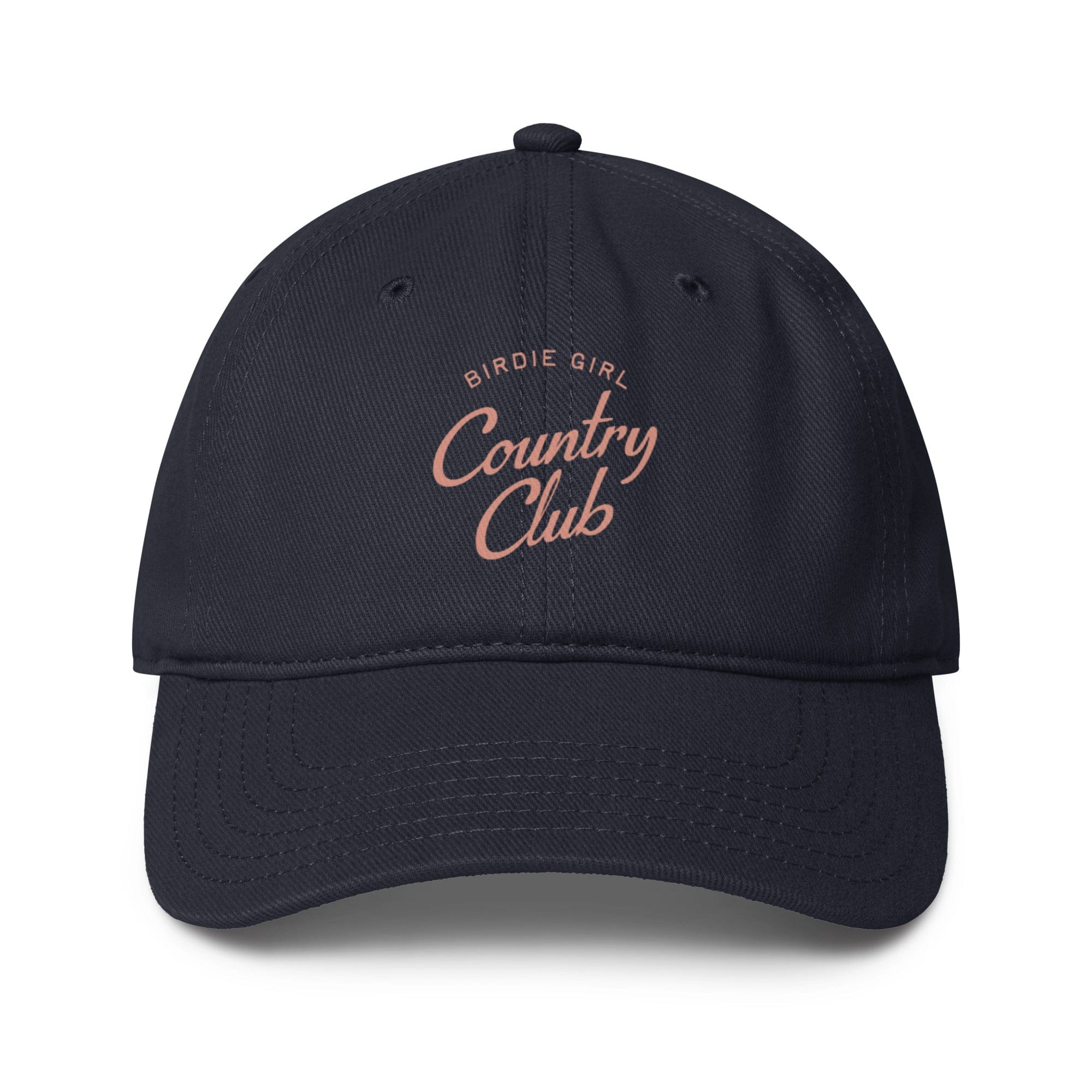in Dark Navy Birdie Girl Country Club Low-profile Baseball Cap by Birdie Girl Golf