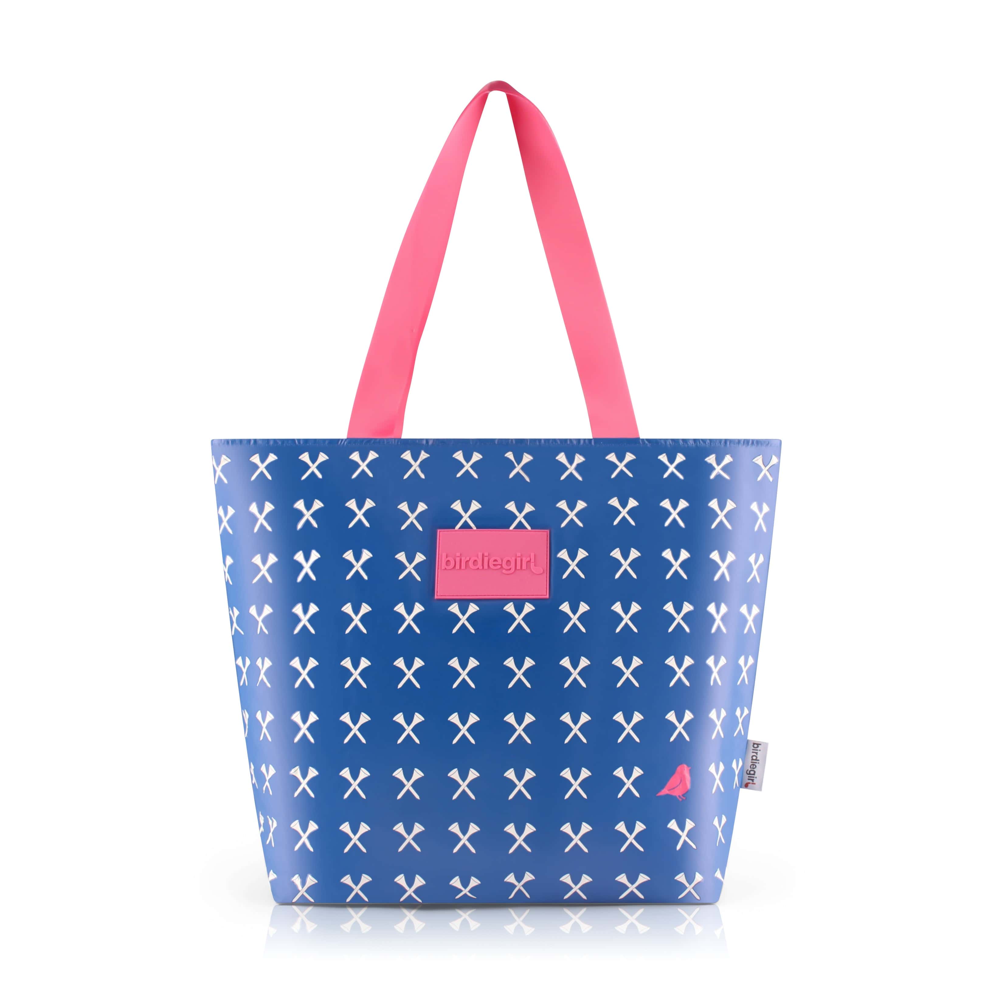 Golf Bags in Set of 2: Birdie Tee Time Women's Golf Tote Bag and Accessories Bag by Birdie Girl Golf
