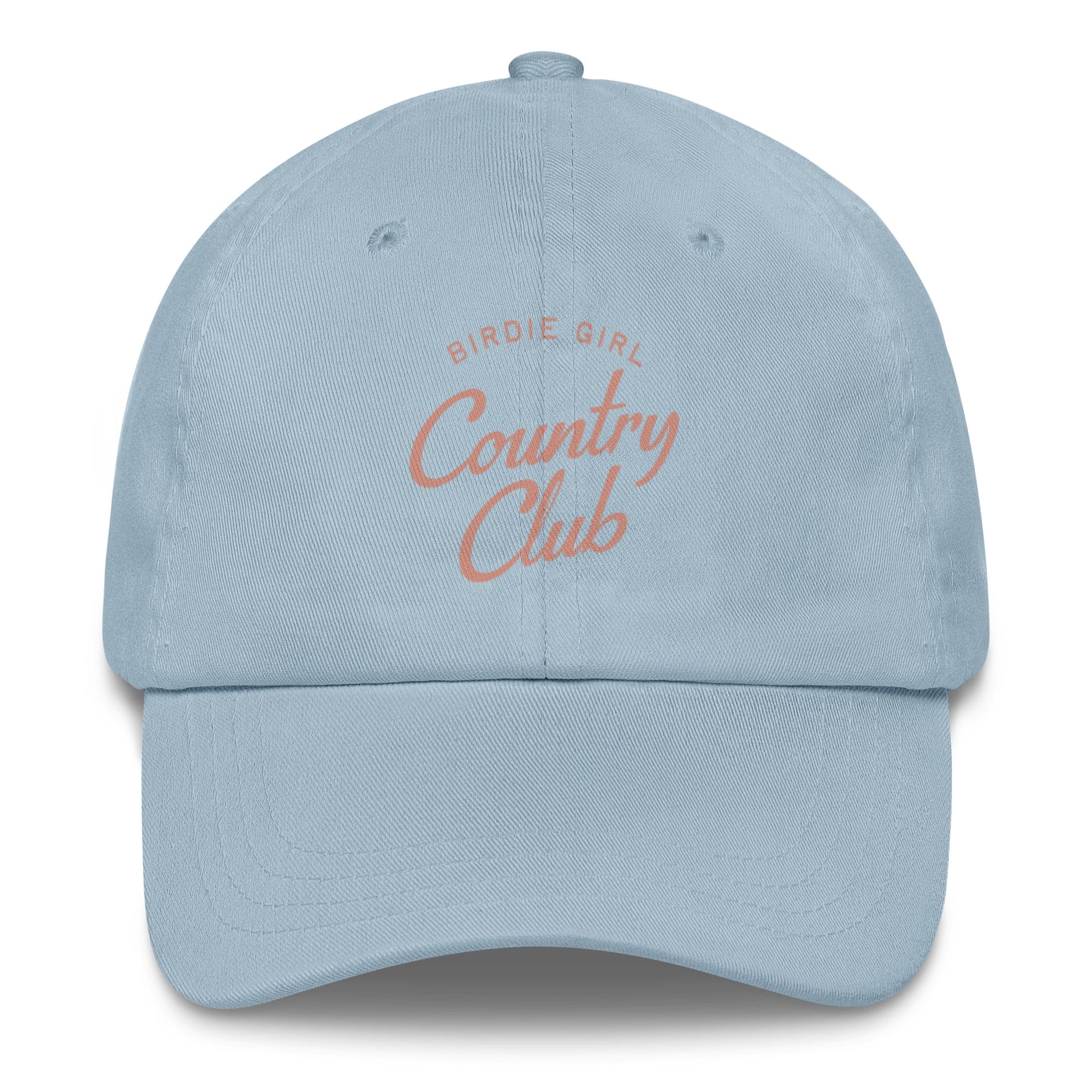 Hats in Light Blue Birdie Girl Country Club Golf Cap by Birdie Girl Golf