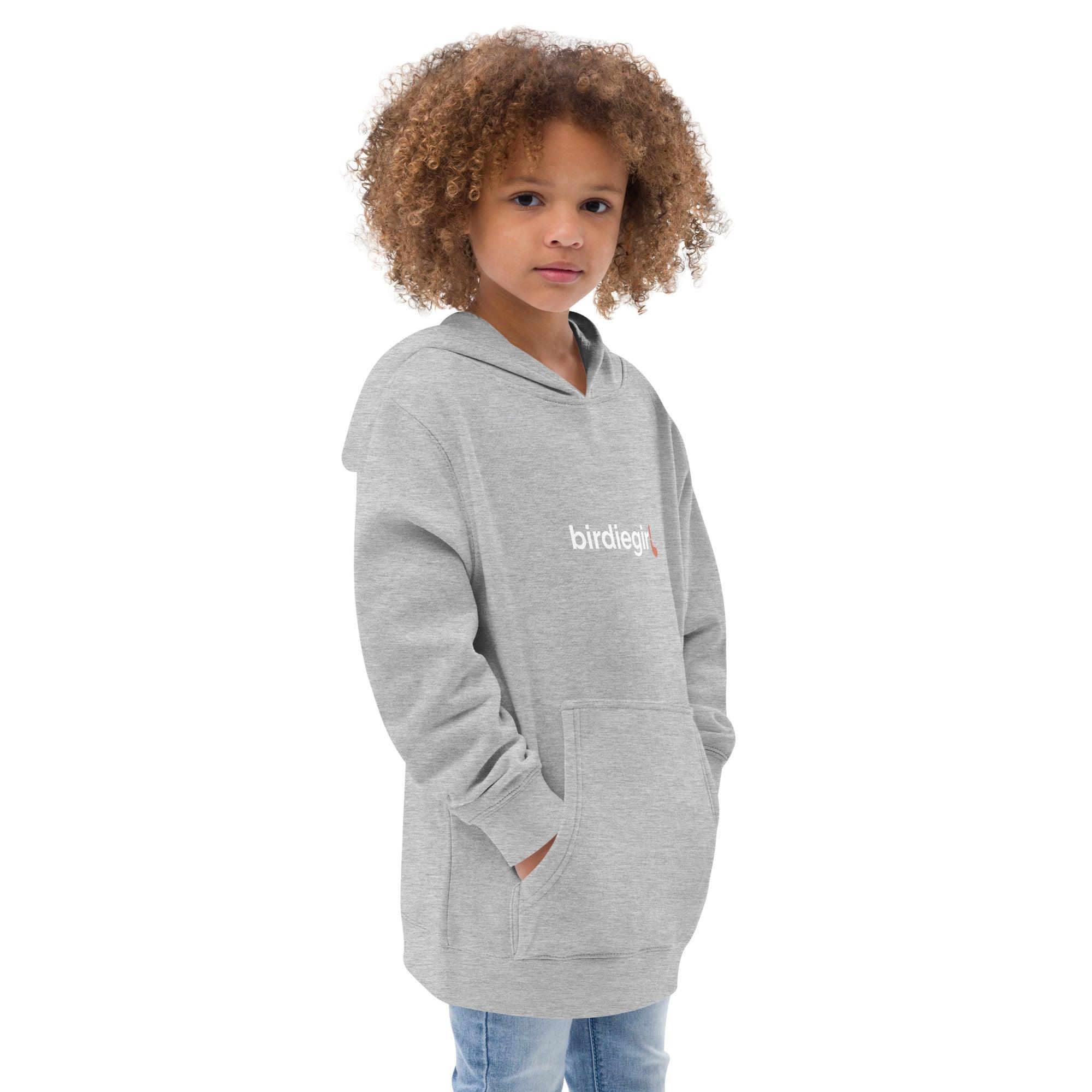 in In My Golf Girl Era Kids fleece hoodie by Birdie Girl Golf