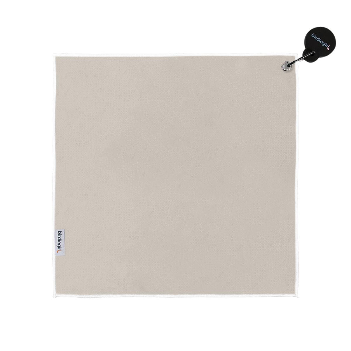 Magnetic Towels in Gingham Neutral Magnetic Golf Towel by Birdie Girl Golf