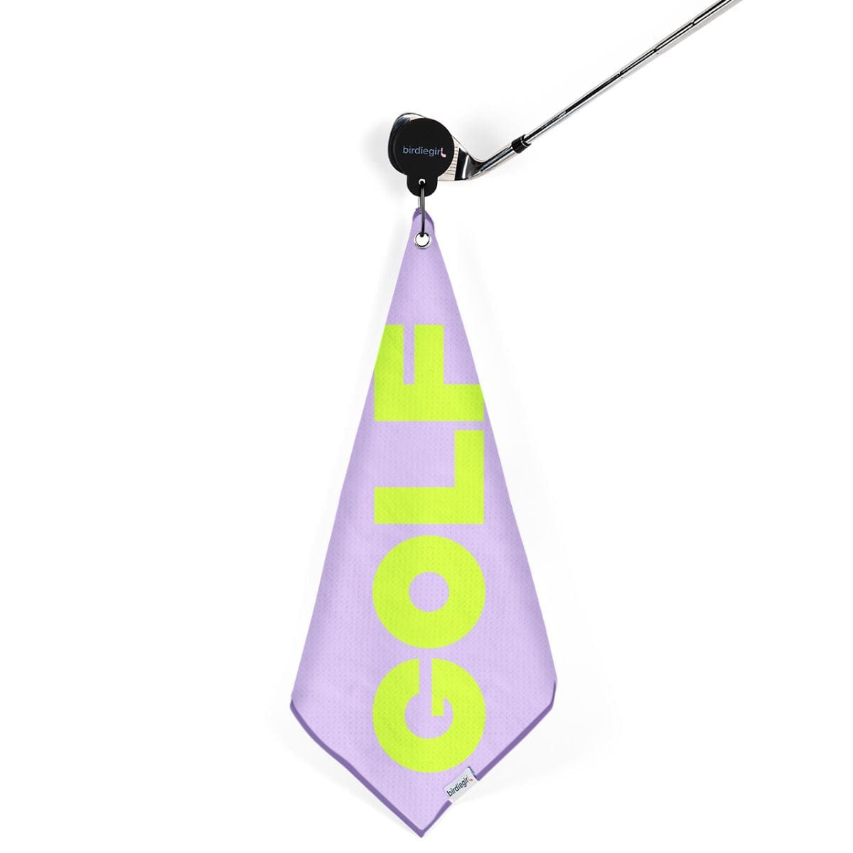 Magnetic Towels in Lilac Leopard Magnetic Golf Towel by Birdie Girl Golf