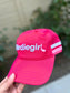 Birdie Girl Snapback Hat with Trucker Mesh - Birdie Girl Golf