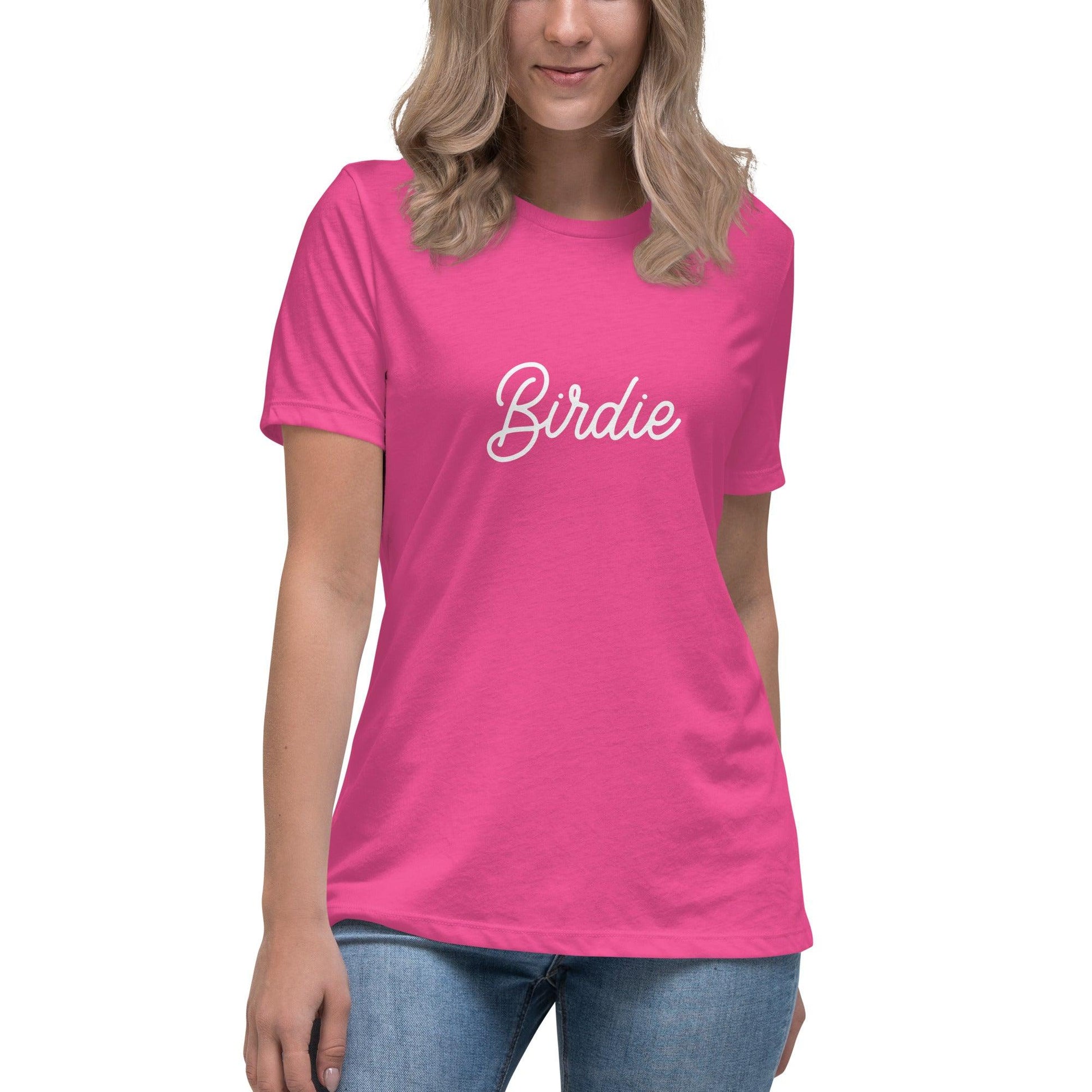 Birdie Women's Relaxed T-Shirt - Birdie Girl Golf
