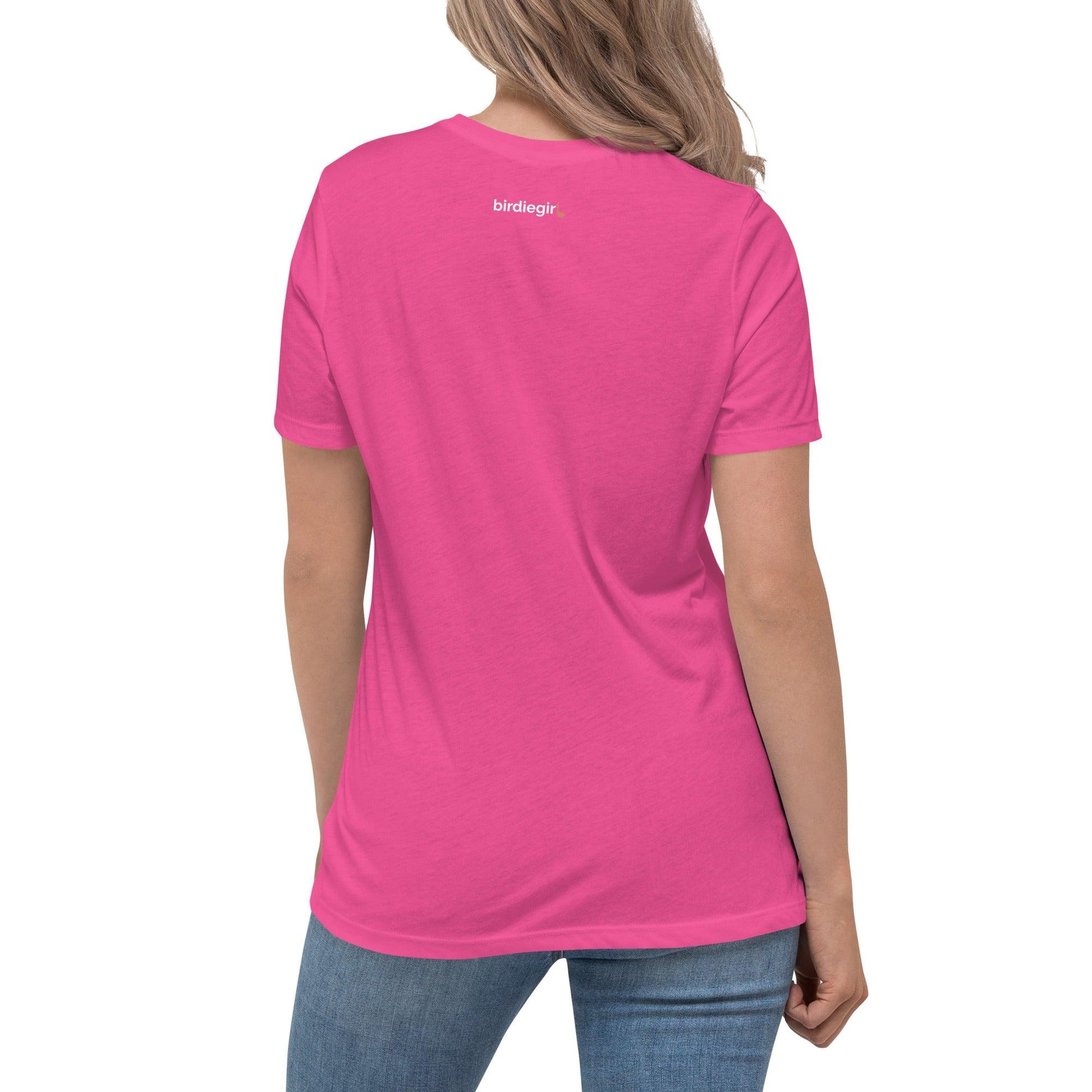 Birdie Women's Relaxed T-Shirt - Birdie Girl Golf