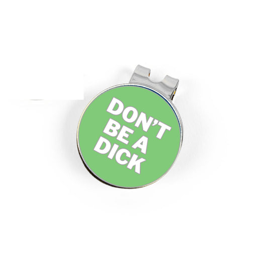 Don't Be D Golf Ball Marker with Hat Clip