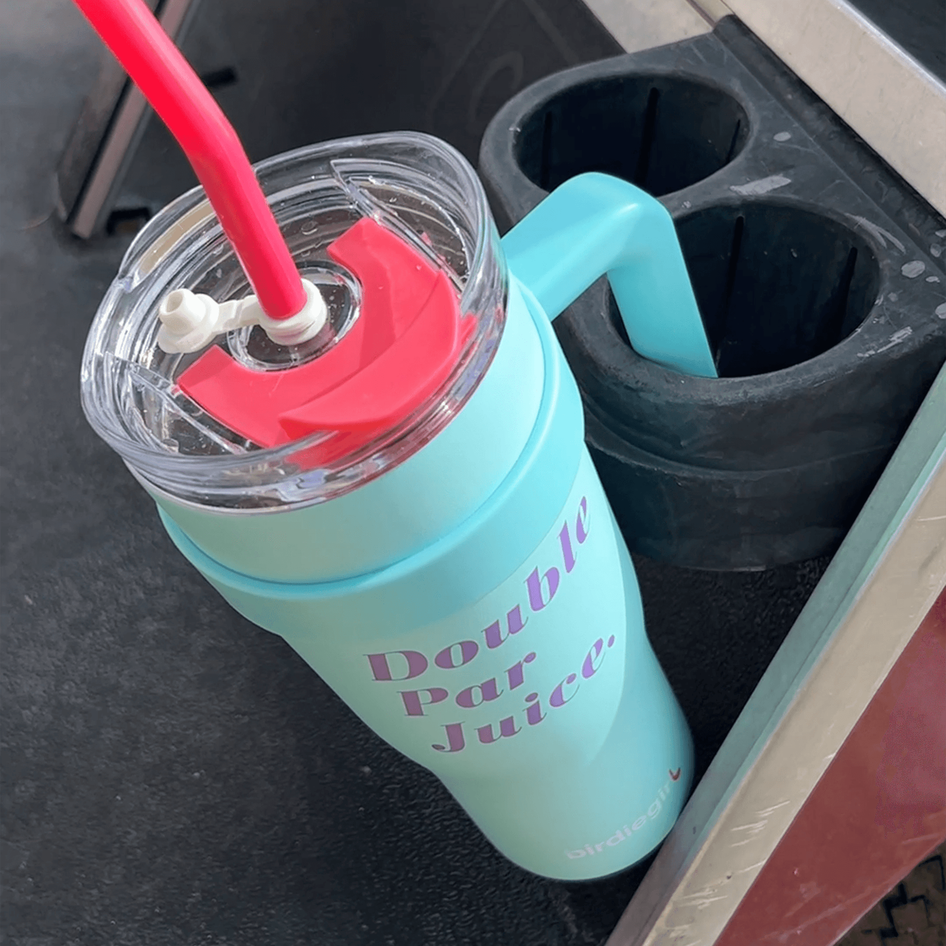 Double Par Juice 40oz Tumbler – Birdie Girl Golf