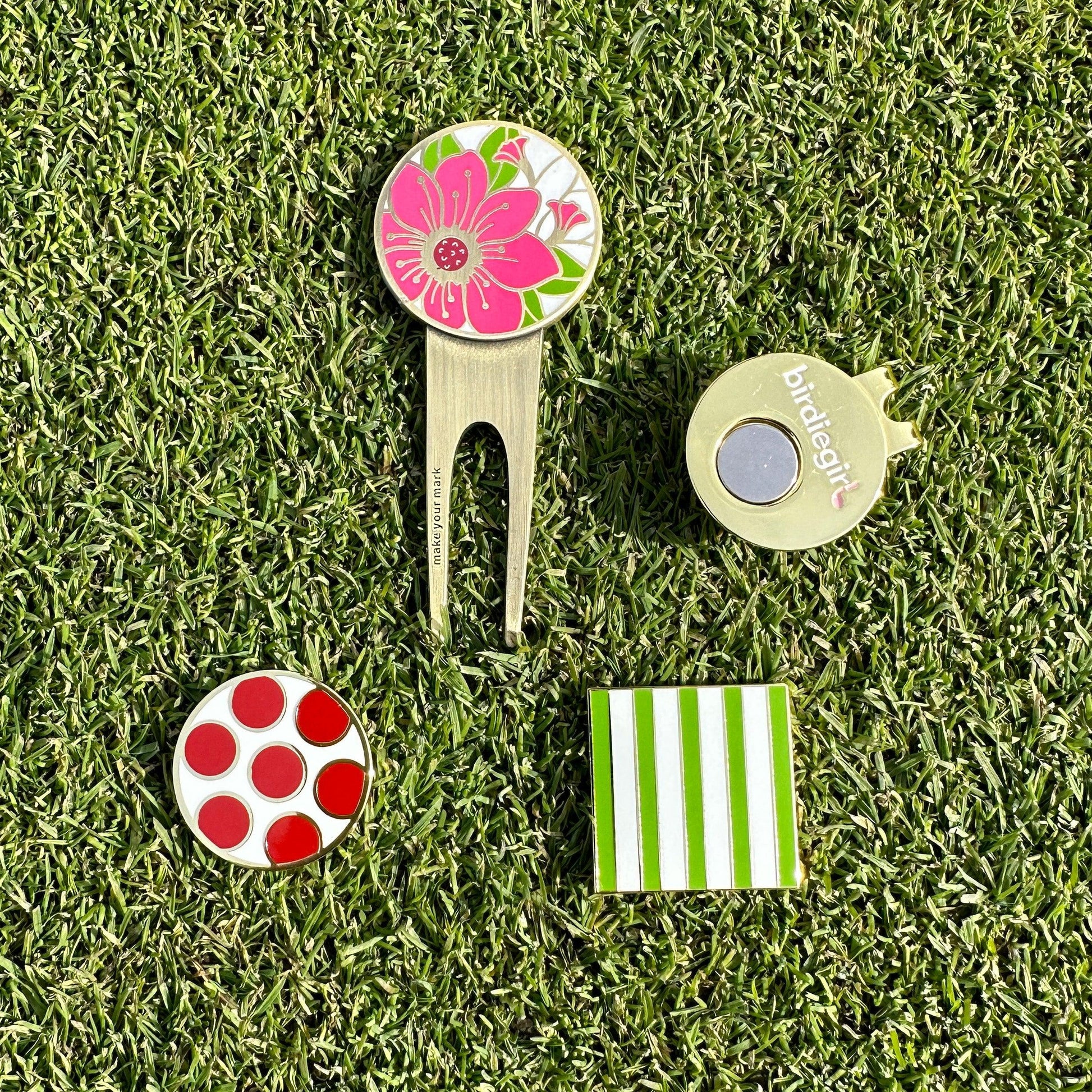 I Feel Prettee Gift Set: Collector's Edition Divot Tool Set - Birdie Girl Golf