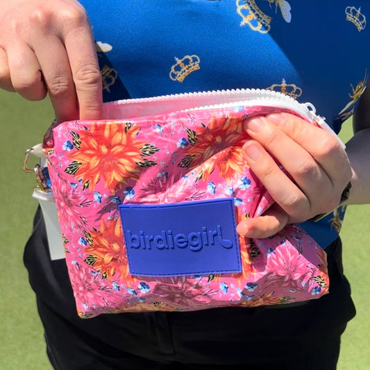 Big Floral Women's Golf Accessories Bag