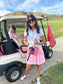 Big Floral Women's Magnetic Golf Towel