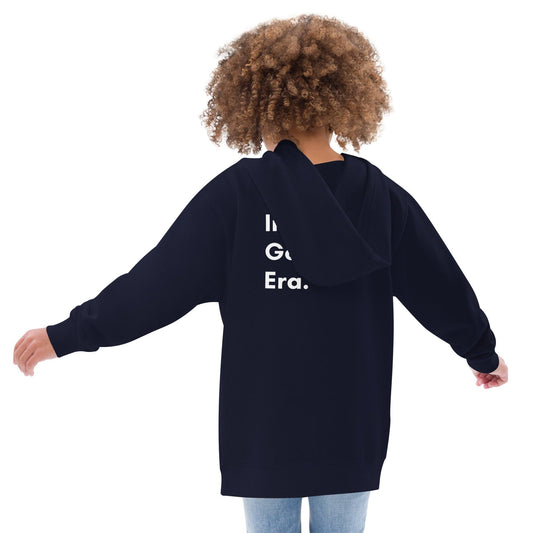 In My Golf Girl Era Kids fleece hoodie - Birdie Girl Golf