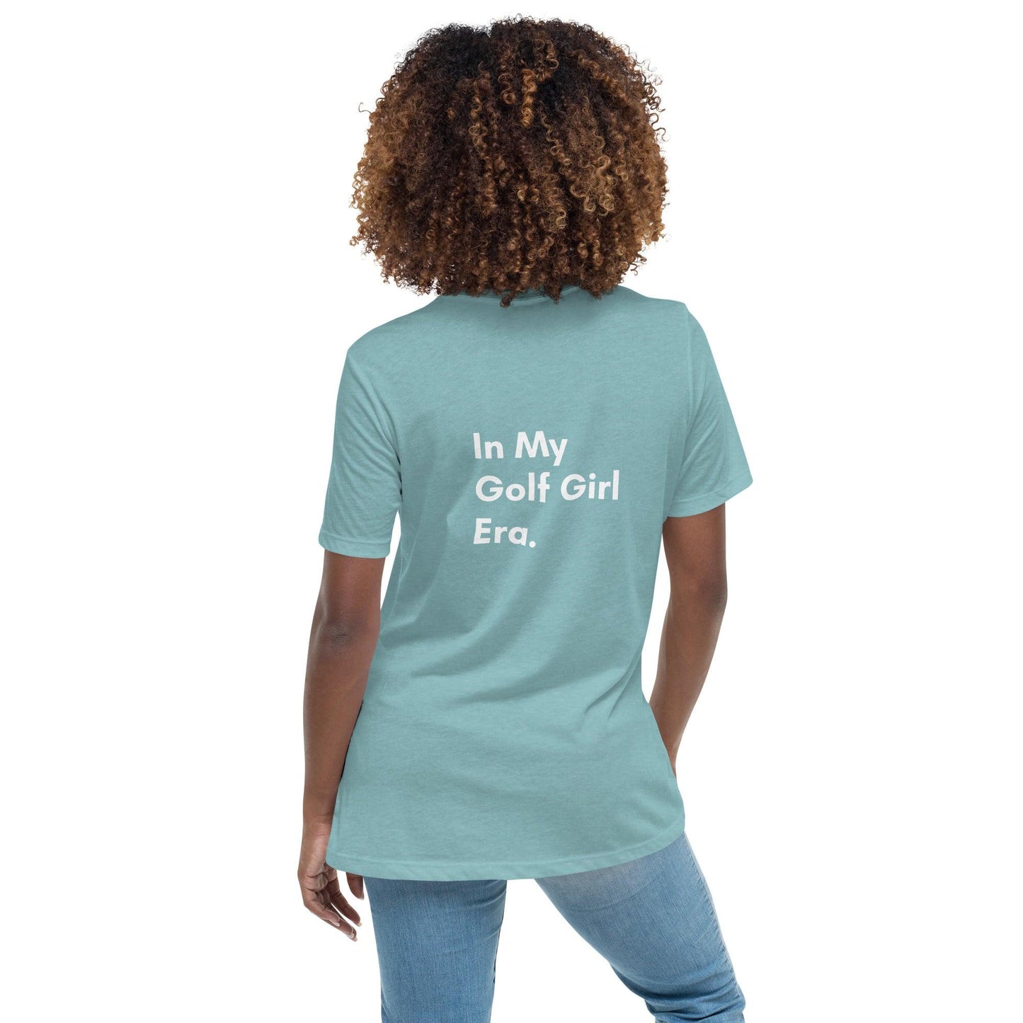 In My Golf Girl Era Women's Relaxed T-Shirt - Birdie Girl Golf