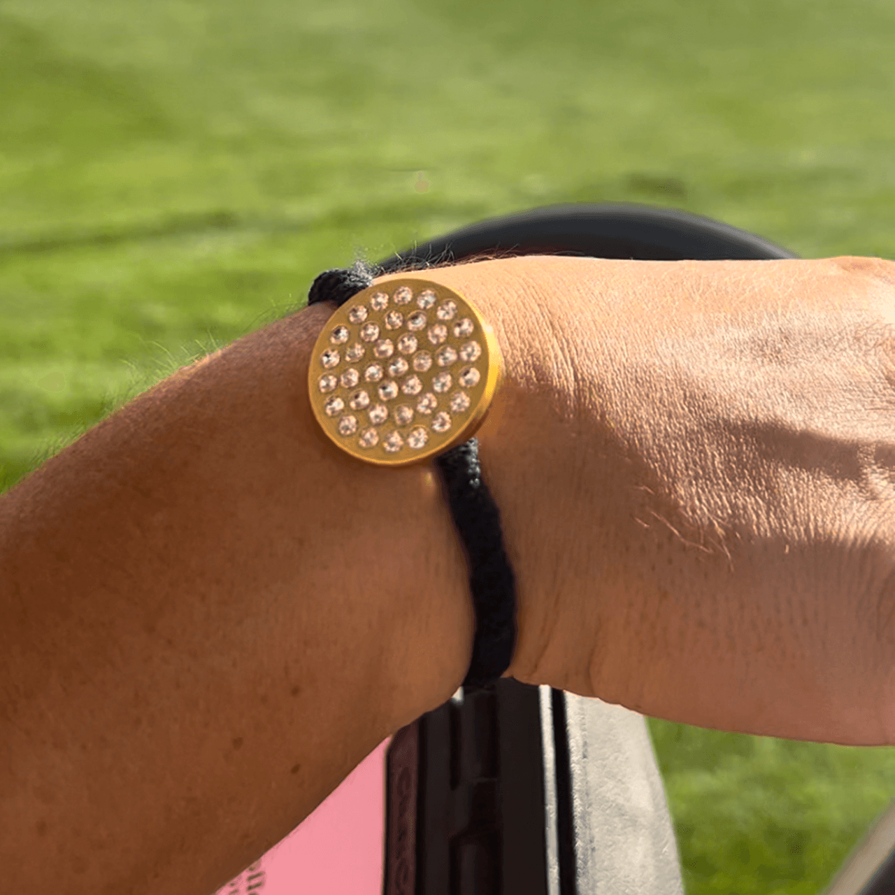 Magnetic Hair Tie with Golf Ball Marker - Birdie Girl Golf