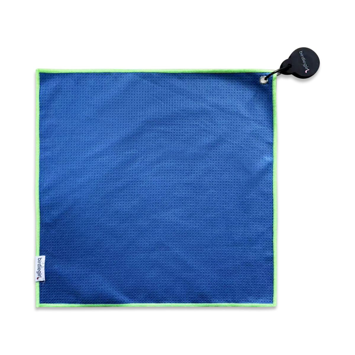 Women's Navy Stripe Magnetic Golf Towel Bacck