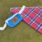 Set of 2: Ryder Plaid Magnetic Golf Towel and Golf Belt Bag - Birdie Girl Golf