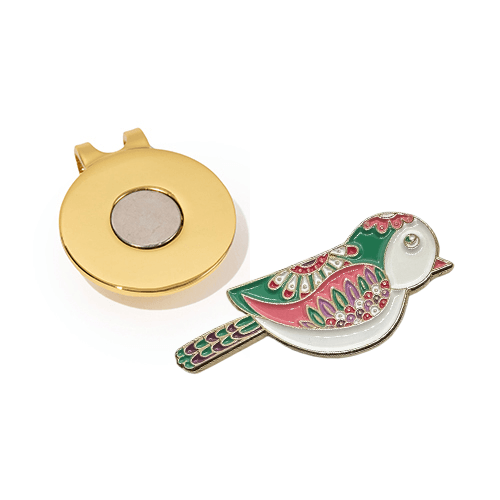 Birdie Women's Golf Ball Marker - Birdie Girl Golf