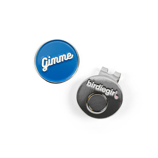 Gimme Golf Ball Marker with Hat Clip - Birdie Girl Golf