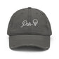 Par-Tee Women's Golf Distressed Hat - Birdie Girl Golf