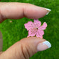 Women's Golf Ball Marker Necklace with Azalea Flower Marker - Birdie Girl Golf