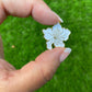 Women's Golf Ball Marker Necklace with Azalea Flower Marker - Birdie Girl Golf