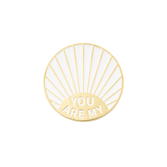 You are My Sunshine Alignment Golf Ball Marker - Birdie Girl Golf